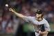 Pittsburgh Pirates starting pitcher Gerrit Cole throws during the first inning of a baseball game against the Washington Nationals, Friday, Sept. 29, 2017, in Washington. (AP Photo/Nick Wass)
