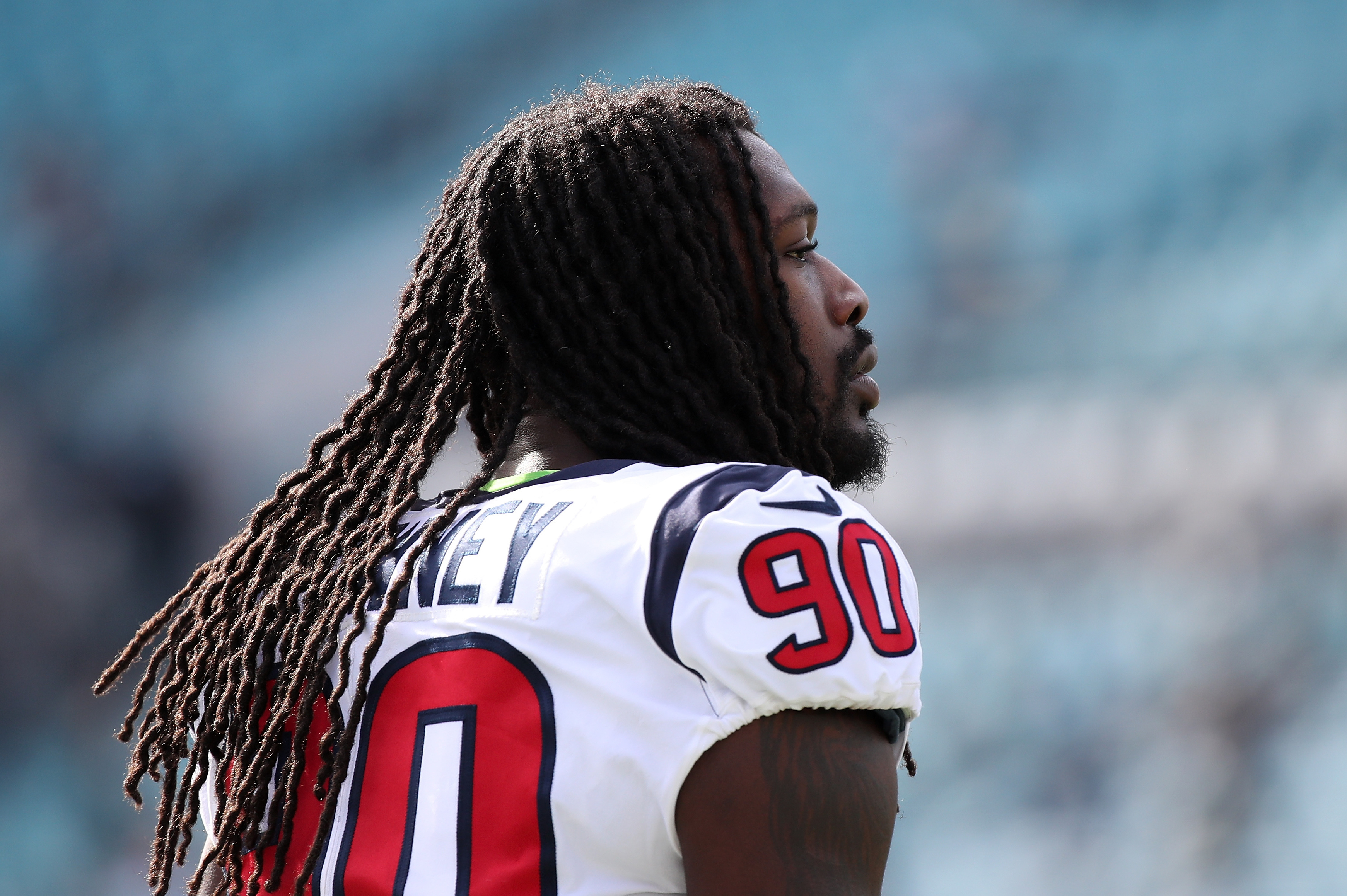 Jadeveon Clowney Fills Trolling Fans Trash Cans With Toys For The Jadeveon Clowney Fills Trolling Fans Trash Cans With Toys For The