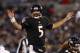 BALTIMORE, MD - DECEMBER 23: Quarterback Joe Flacco #5 of the Baltimore Ravens calls a play at the line of scrimmage in the first quarter against the Indianapolis Colts at M&T Bank Stadium on December 23, 2017 in Baltimore, Maryland. (Photo by Todd Olszewski/Getty Images)