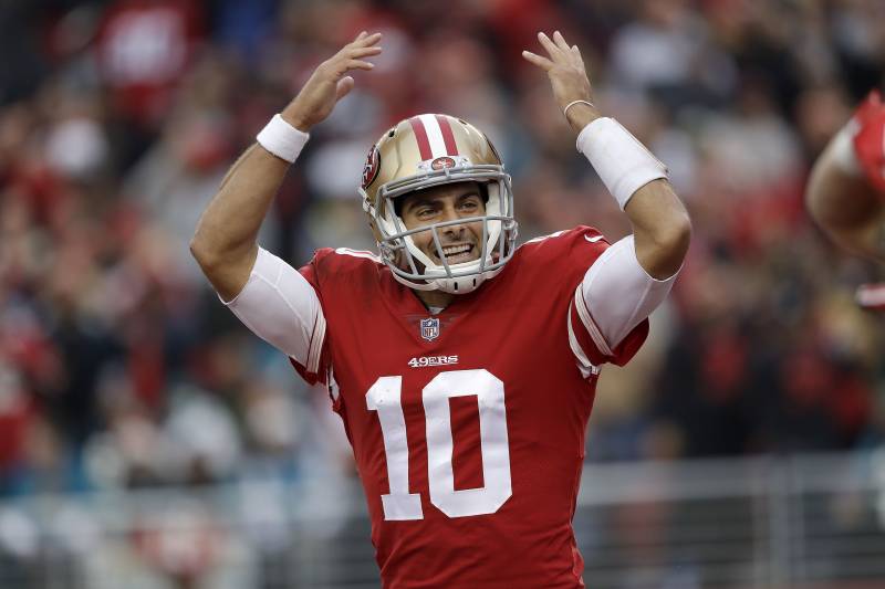 Image result for jimmy garoppolo 49ers