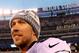 EAST RUTHERFORD, NEW JERSEY - DECEMBER 17: Nick Foles #9 of the Philadelphia Eagles walks off the field after the 34-29 win over the New York Giants at MetLife Stadium on December 17, 2017 in East Rutherford, New Jersey. (Photo by Elsa/Getty Images)