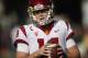 USC Trojans quarterback Sam Darnold (14) in the first half of an NCAA college football game Saturday, Nov. 11, 2017, in Boulder, Colo. (AP Photo/David Zalubowski)