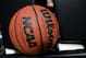 TULSA, OK - MARCH 17: A game ball sits near the court before the game between the USC Trojans and the Southern Methodist Mustangs during the first round of the 2017 NCAA Men's Basketball Tournament at BOK Center on March 17, 2017 in Tulsa, Oklahoma. (Photo by Ronald Martinez/Getty Images)