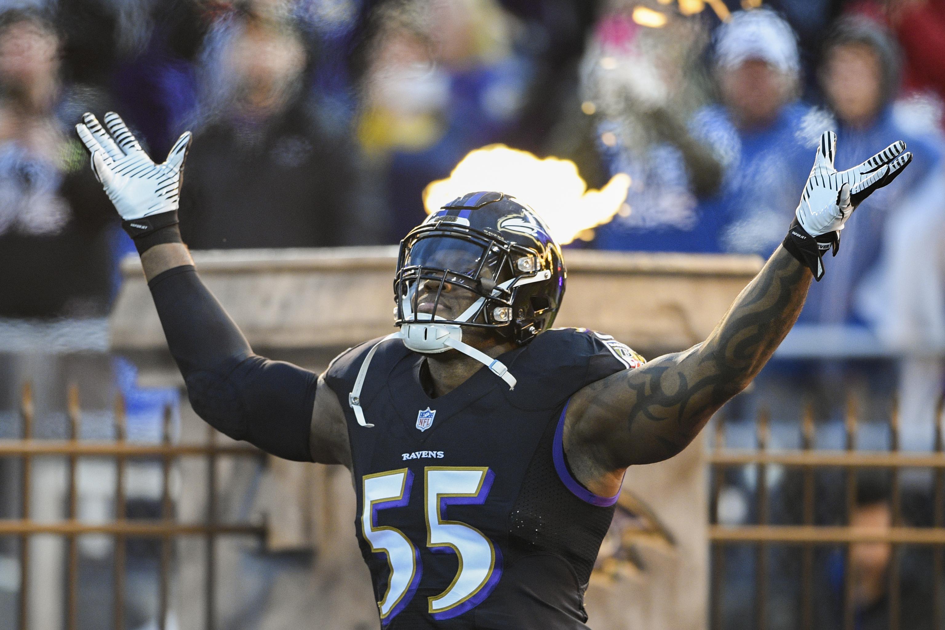 Report: Terrell Suggs pushes for Ravens reunion by threatening to not  report if another team claims him