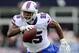 FOXBORO, MA - DECEMBER 24: LeSean McCoy #25 of the Buffalo Bills runs the ball against the New England Patriots during the first half at Gillette Stadium on December 24, 2017 in Foxboro, Massachusetts. (Photo by Maddie Meyer/Getty Images)