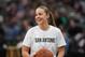 SAN ANTONIO, TX - NOVEMBER 17: Assistant Coach Becky Hammond warms up with players before the game against the Oklahoma City Thunder on November 17, 2017 at the AT&T Center in San Antonio, Texas. NOTE TO USER: User expressly acknowledges and agrees that, by downloading and or using this photograph, User is consenting to the terms and conditions of the Getty Images License Agreement. Mandatory Copyright Notice: Copyright 2017 NBAE (Photo by Darren Carroll/NBAE via Getty Images)