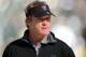 OAKLAND, CA - NOVEMBER 18: Former head coach of the Oakland Raiders and now ESPN Monday Night Football Analyst Jon Gruden looks on during pre-game warm ups before an NFL football game between the New Orleans Saints and Oakland Raiders at O.co Coliseum on November 18, 2012 in Oakland, California. (Photo by Thearon W. Henderson/Getty Images)