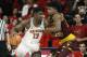 Arizona forward Deandre Ayton (13) works toward the basket as Arizona State's Romello White defends during the first half of an NCAA college basketball game, Saturday, Dec. 30, 2017, in Tucson, Ariz. (AP Photo/Ralph Freso)