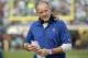 Indianapolis Colts head coach Chuck Pagano paces the sidelines during the first half of an NFL football game against the Jacksonville Jaguars, Sunday, Dec. 3, 2017, in Jacksonville, Fla. (AP Photo/Phelan M. Ebenhack)