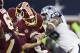 ARLINGTON, TX - NOVEMBER 30: David Irving #95 of the Dallas Cowboys sacks Kirk Cousins #8 of the Washington Redskins at AT&T Stadium on November 30, 2017 in Arlington, Texas. The Cowboys defeated the Redskins 38-14. (Photo by Wesley Hitt/Getty Images)