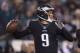 PHILADELPHIA, PA - DECEMBER 25: Nick Foles #9 of the Philadelphia Eagles passes the ball against the Oakland Raiders at Lincoln Financial Field on December 25, 2017 in Philadelphia, Pennsylvania. (Photo by Mitchell Leff/Getty Images)