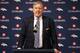 ENGLEWOOD, CO - JANUARY 12: Denver Broncos General Manager John Elway fields questions from the media during a press conference to introduce Vance Josepf as the new head coach at the Paul D. Bowlen Memorial Broncos Centre on January 12, 2017 in Englewood, Colorado. (Photo by Matthew Stockman/Getty Images)