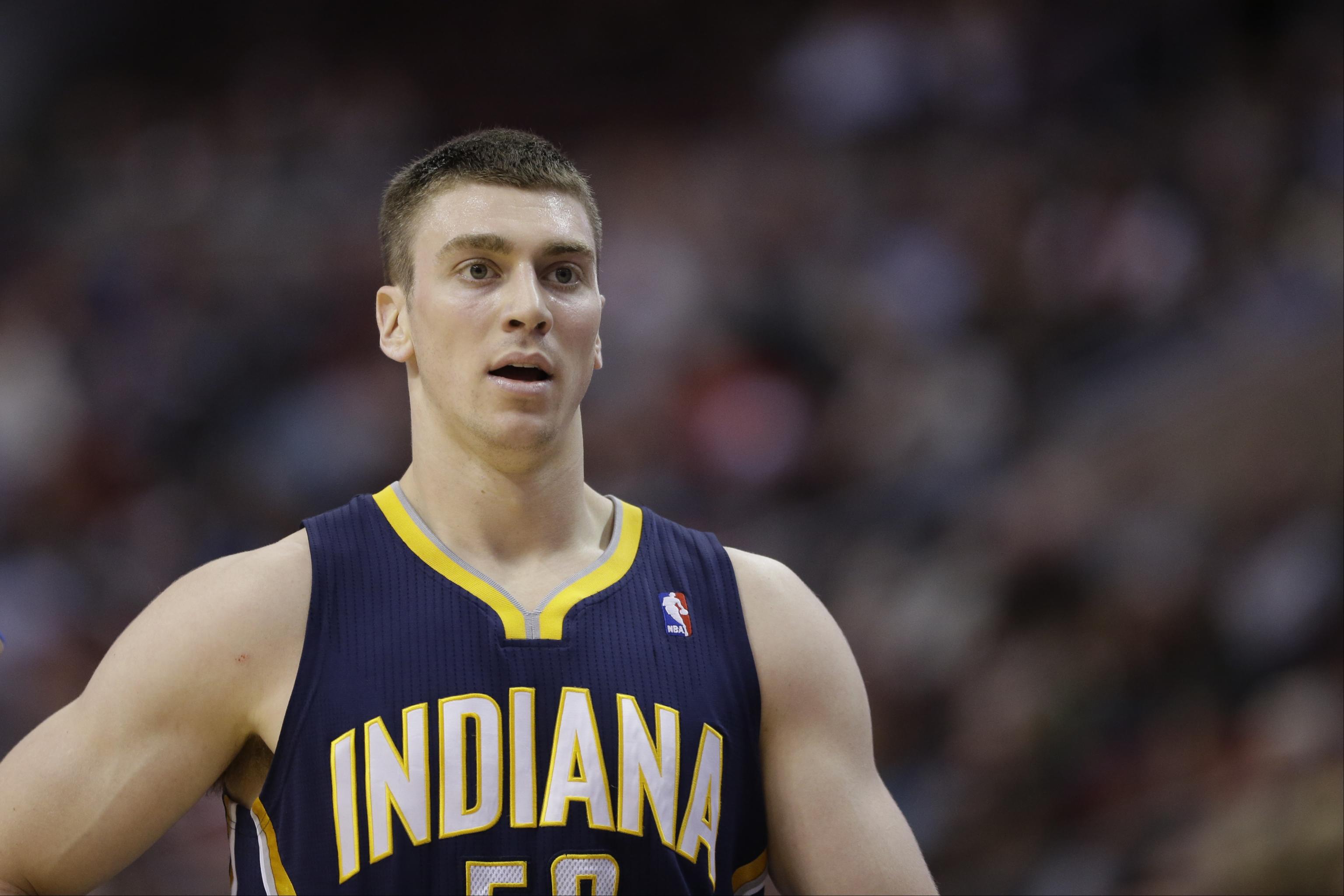 The 37-year old son of father (?) and mother(?) Tyler Hansbrough in 2023 photo. Tyler Hansbrough earned a  million dollar salary - leaving the net worth at  million in 2023