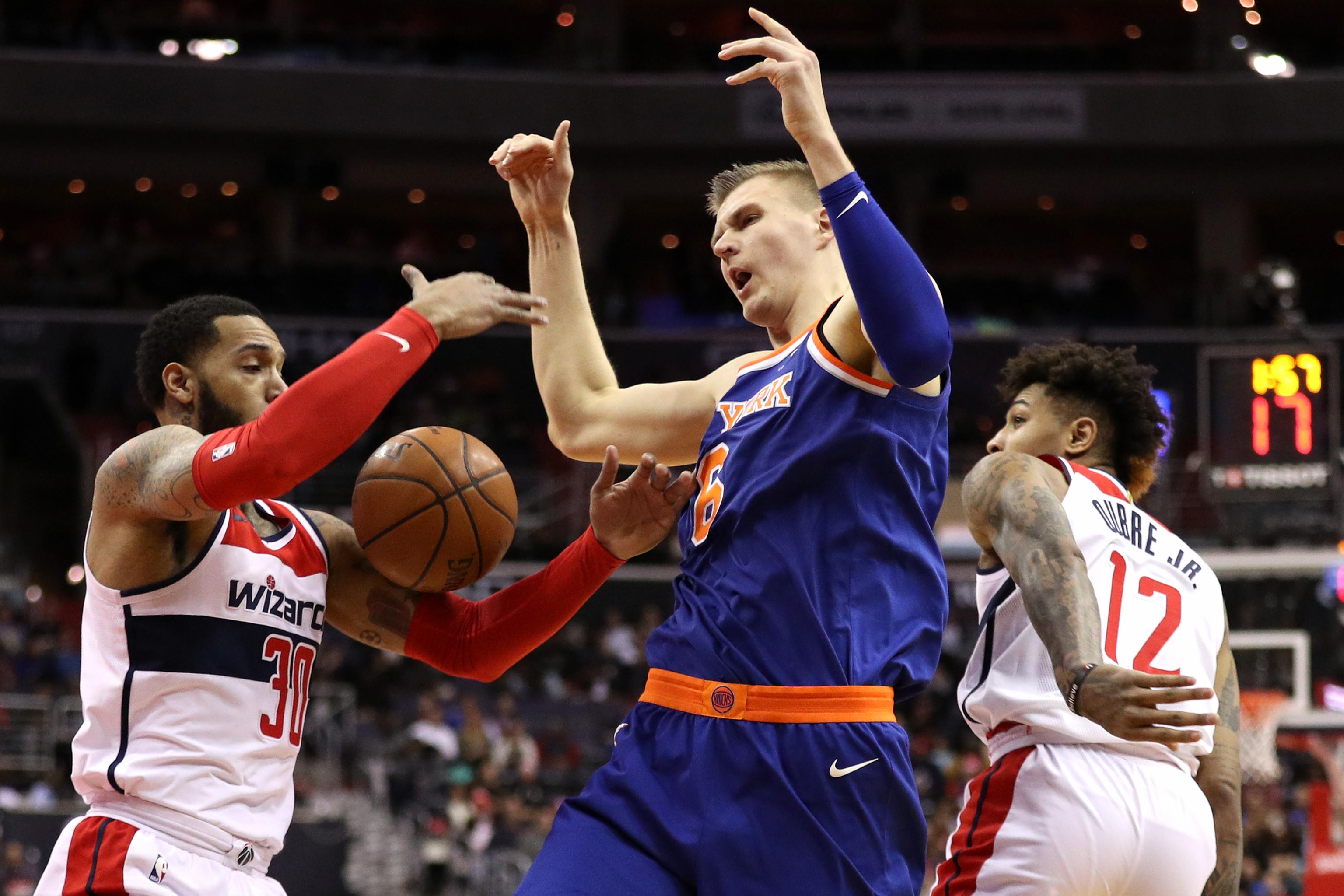 From the Start, Kristaps Porzingis Made It Clear He Wouldn't Be