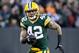 GREEN BAY, WI - DECEMBER 11: Morgan Burnett #42 of the Green Bay Packers runs with the ball in the second quarter against the Seattle Seahawks at Lambeau Field on December 11, 2016 in Green Bay, Wisconsin. (Photo by Dylan Buell/Getty Images)