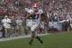 Georgia running back Nick Chubb (27) runs for a touchdown against Oklahoma during the second half of the Rose Bowl NCAA college football game Monday, Jan. 1, 2018, in Pasadena, Calif. (AP Photo/Mark J. Terrill)