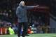Manchester United coach Jose Mourinho gestures during the English Premier League soccer match between Manchester United and Manchester City at Old Trafford Stadium in Manchester, England, Sunday, Dec. 10, 2017. (AP Photo/Dave Thompson)