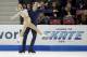 Alexa Scimeca Knierim and Chris Knierim, of the United States, perform during the pairs short program at Skate America, Friday, Nov. 24, 2017, in Lake Placid, N.Y. (AP Photo/Julie Jacobson)
