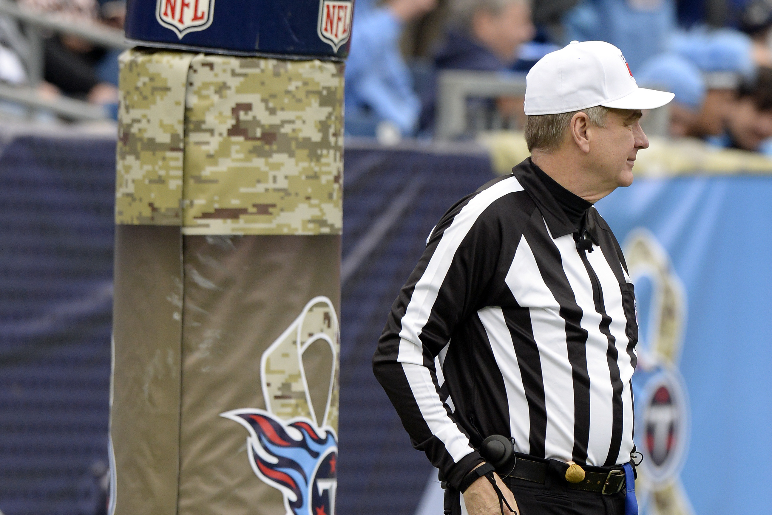 NFL replay official dies hours after working Titans, Chiefs game Sunday