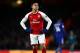 LONDON, ENGLAND - JANUARY 03: Alexis Sanchez of Arsenal spits during the Premier League match between Arsenal and Chelsea at Emirates Stadium on January 3, 2018 in London, England. (Photo by Julian Finney/Getty Images)