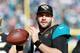 JACKSONVILLE, FL - JANUARY 07: Blake Bortles #5 of the Jacksonville Jaguars warms up in the bench area in the second half of the AFC Wild Card Round game against the Buffalo Bills at EverBank Field on January 7, 2018 in Jacksonville, Florida. (Photo by Scott Halleran/Getty Images)