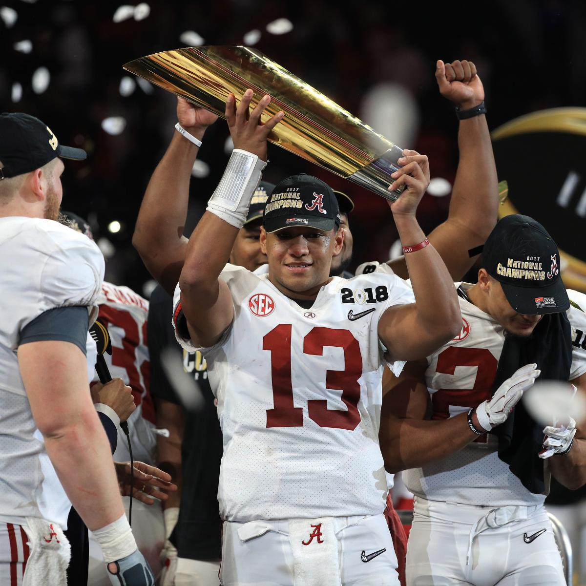 Tua Tagovailoa Leads Alabama Comeback in College Football Championship