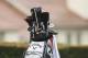 Phil Mickelson's golf bag is shown at the first tee at Pebble Beach Golf Links during the third round of the AT&T Pebble Beach National Pro-Am golf tournament in Pebble Beach, Calif., Saturday, Feb. 11, 2012. (AP Photo/Jeff Chiu)