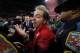 ATLANTA, GA - JANUARY 08: Head coach Nick Saban of the Alabama Crimson Tide celebrates beating the Georgia Bulldogs in overtime to win the CFP National Championship presented by AT&T at Mercedes-Benz Stadium on January 8, 2018 in Atlanta, Georgia. (Photo by Kevin C. Cox/Getty Images)