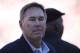 Former wide receiver Dwight Clark is shown before an NFL football game between the San Francisco 49ers and the Chicago Bears in Santa Clara, Calif., Sunday, Sept. 14, 2014. (AP Photo/Tony Avelar)