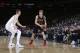 NEW YORK, NY - JANUARY 10: Lauri Markkanen #24 of the Chicago Bulls handles the ball against the New York Knicks on January 10, 2018 at Madison Square Garden in New York City, New York. NOTE TO USER: User expressly acknowledges and agrees that, by downloading and or using this photograph, User is consenting to the terms and conditions of the Getty Images License Agreement. Mandatory Copyright Notice: Copyright 2018 NBAE (Photo by Steven Freeman/NBAE via Getty Images)