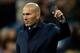, SPAIN - JANUARY 10: coach Zinedine Zidane of Real Madrid during the Spanish Copa del Rey match between Real Madrid v Numancia on January 10, 2018 (Photo by Laurens Lindhout/Soccrates/Getty Images)