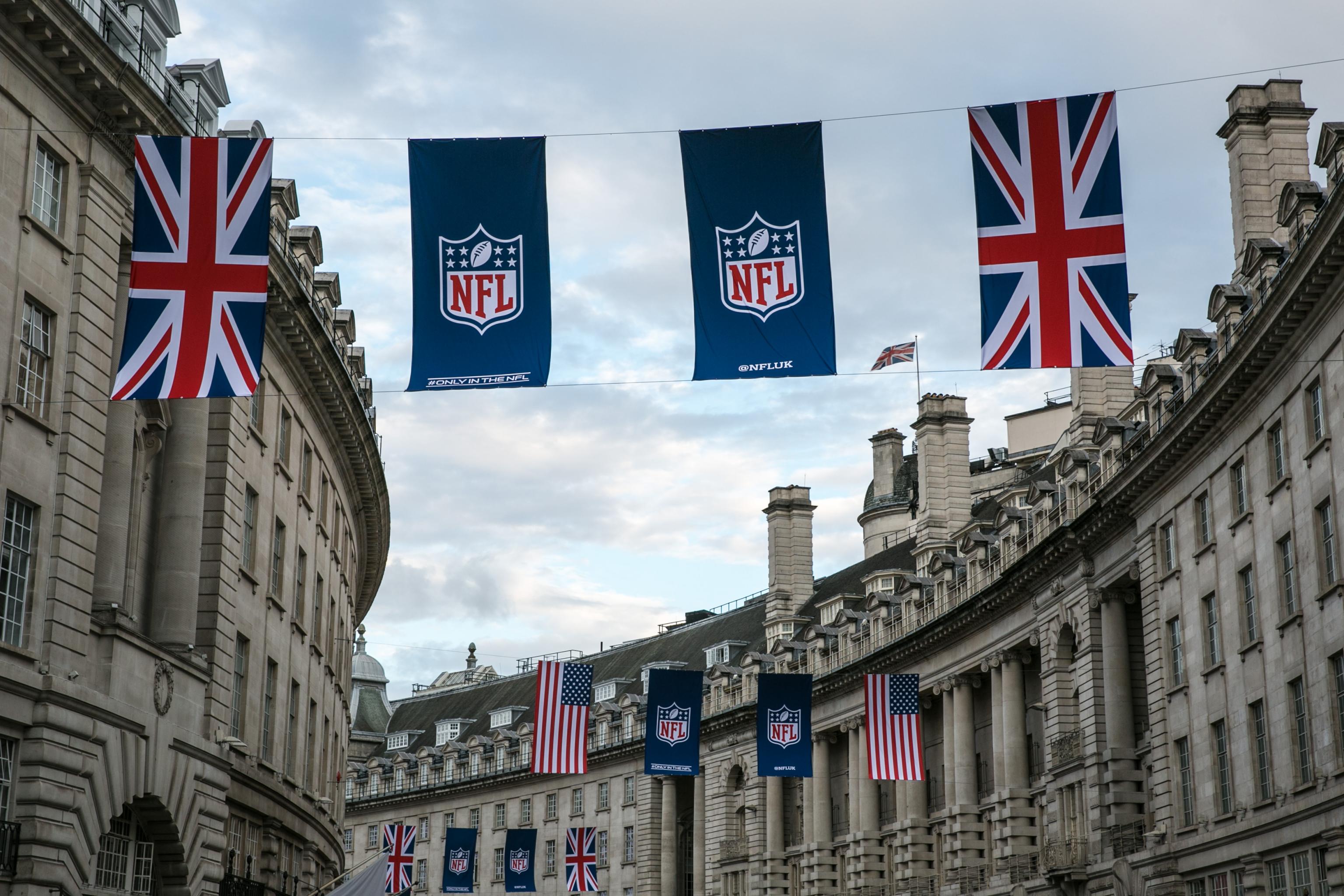 The Jaguars return for NFL on Regent Street