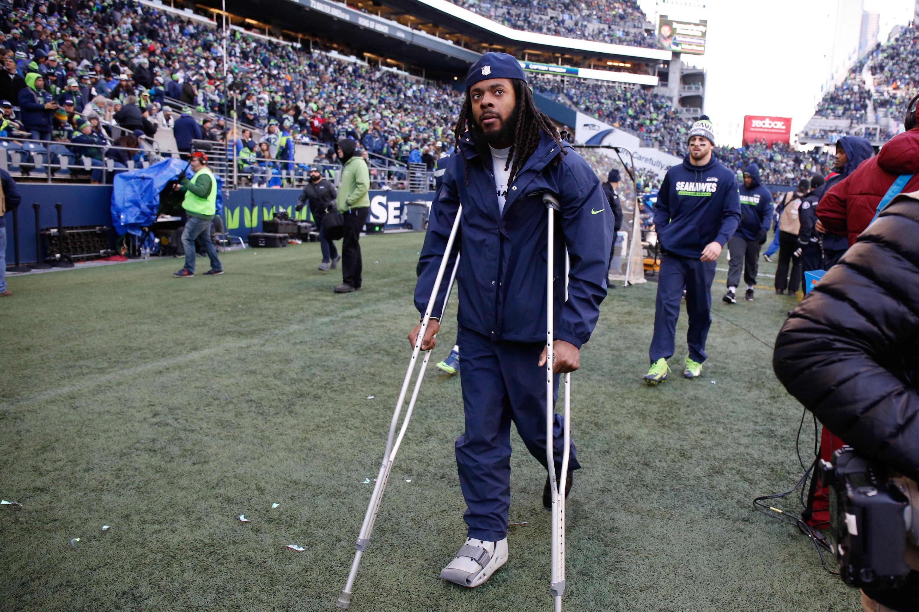 49ers star Richard Sherman throws a flag on NFL's concussion policy