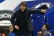 Chelsea's Italian head coach Antonio Conte gestures on the touchline during the English League Cup semi-final first leg football match between Chelsea and Arsenal at Stamford Bridge in London on January 10, 2018. / AFP PHOTO / Adrian DENNIS / RESTRICTED TO EDITORIAL USE. No use with unauthorized audio, video, data, fixture lists, club/league logos or 'live' services. Online in-match use limited to 75 images, no video emulation. No use in betting, games or single club/league/player publications. / (Photo credit should read ADRIAN DENNIS/AFP/Getty Images)