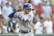 Chicago Cubs' Kris Bryant warms up before a baseball game against the Washington Nationals, Wednesday, June 28, 2017, in Washington. (AP Photo/Nick Wass)