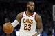 Cleveland Cavaliers' LeBron James plays against the Minnesota Timberwolves in the second half of an NBA basketball game Monday, Jan. 8, 2018, in Minneapolis. (AP Photo/Jim Mone)
