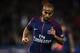 Paris Saint-Germain's Brazilian midifelder Lucas runs during the French L1 football match between Paris Saint-Germain (PSG) and Nice (OGC Nice) on October 27, 2017, at the Parc des Princes stadium in Paris. / AFP PHOTO / Martin BUREAU (Photo credit should read MARTIN BUREAU/AFP/Getty Images)
