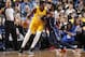 DALLAS, TX - JANUARY 13: Julius Randle #30 of the Los Angeles Lakers handles the ball against Wesley Matthews #23 of the Dallas Mavericks on January 13, 2018 at the American Airlines Center in Dallas, Texas. NOTE TO USER: User expressly acknowledges and agrees that, by downloading and or using this photograph, User is consenting to the terms and conditions of the Getty Images License Agreement. Mandatory Copyright Notice: Copyright 2018 NBAE (Photo by Glenn James/NBAE via Getty Images)