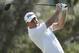 Tom Hoge tees off on the first hole during the third round of the Sony Open golf tournament Saturday Jan. 13, 2018, in Honolulu. (AP Photo/Marco Garcia)