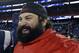 New England Patriots defensive coordinator Matt Patricia leaves the field after an NFL divisional playoff football game against the Tennessee Titans, Saturday, Jan. 13, 2018, in Foxborough, Mass. (AP Photo/Steven Senne)