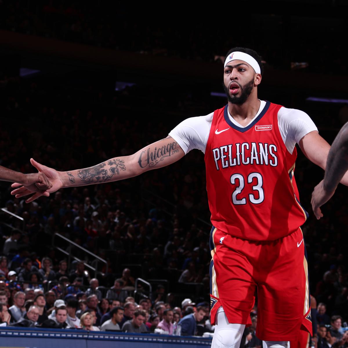 Twitter Reacts to Anthony Davis' 48 Points in Pelicans' Comeback Win vs. Knicks ...