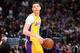 LOS ANGELES, CA - JANUARY 11: Lonzo Ball #2 of the Los Angeles Lakers handles the ball against the San Antonio Spurs on January 11, 2018 at STAPLES Center in Los Angeles, California. NOTE TO USER: User expressly acknowledges and agrees that, by downloading and/or using this photograph, user is consenting to the terms and conditions of the Getty Images License Agreement. Mandatory Copyright Notice: Copyright 2018 NBAE (Photo by Andrew D. Bernstein/NBAE via Getty Images)