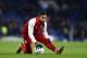 LONDON, ENGLAND - JANUARY 10: Theo Walcott of Arsenal during the Carabao Cup Semi-Final First Leg match between Chelsea and Arsenal at Stamford Bridge on January 10, 2018 in London, England. (Photo by Catherine Ivill/Getty Images)