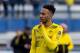 MARBELLA, SPAIN - JANUARY 08: Auba, Pierre-Emerick Aubameyang of Dortmund gestures during the Friendly match between Borussia Dortmund and SV Zulte Waregem at Estadio Municipal de Marbella on January 08, 2018 in Marbella, Spain. (Photo by TF-Images/TF-Images via Getty Images)