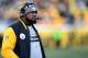 PITTSBURGH, PA - DECEMBER 31: head coach Mike Tomlin of the Pittsburgh Steelers looks on from the sidelines in the second quarter during the game against the Cleveland Browns at Heinz Field on December 31, 2017 in Pittsburgh, Pennsylvania. (Photo by Joe Sargent/Getty Images)