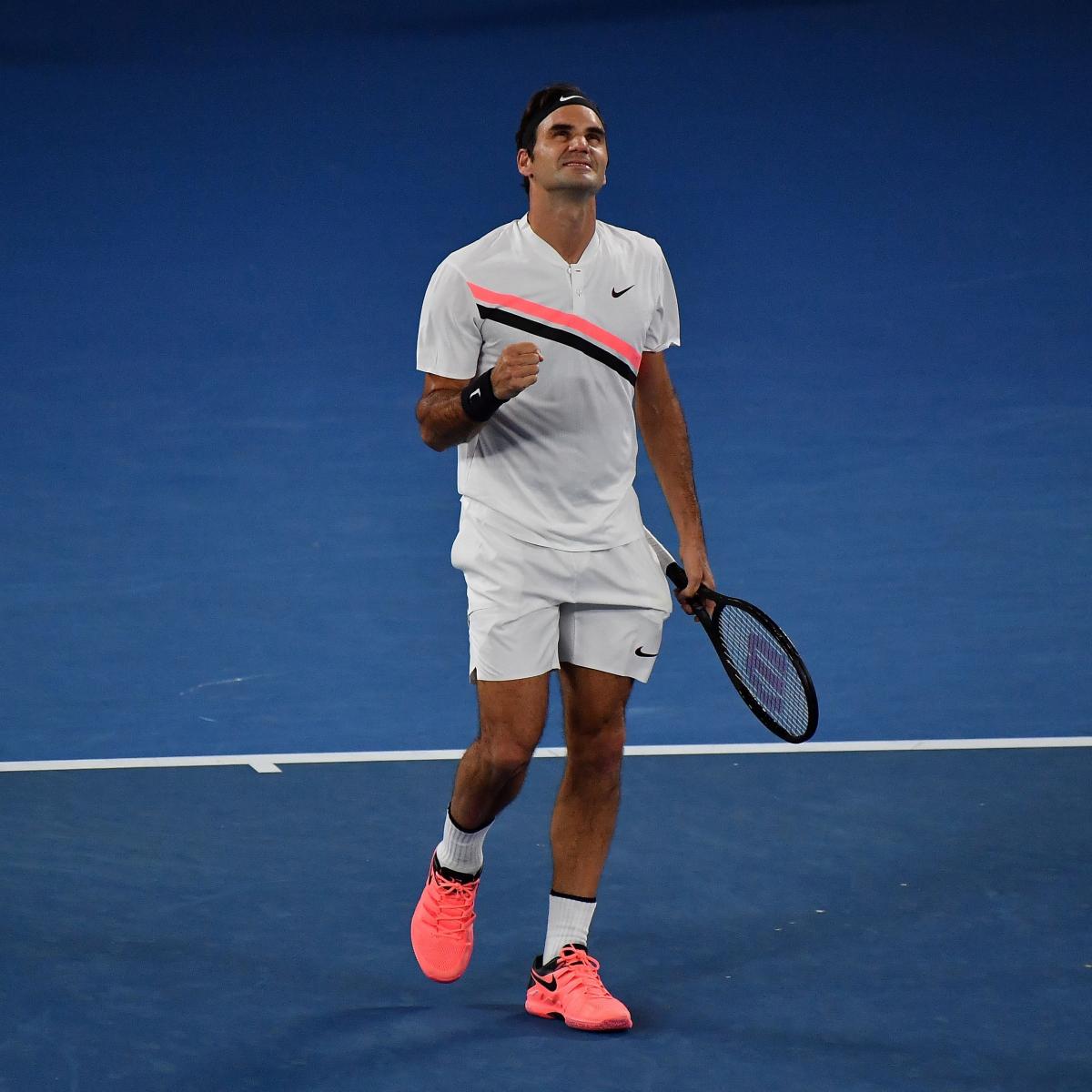 Australian Open 2018: Roger Federer, Novak Djokovic Highlight Thursday Results ...
