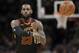 Cleveland Cavaliers' LeBron James passes in the first half of an NBA basketball game against the Golden State Warriors, Monday, Jan. 15, 2018, in Cleveland. (AP Photo/Tony Dejak)