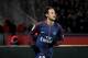 PARIS, FRANCE - JANUARY 17: Neymar Jr
of Paris Saint-Germain celebrates his fourth goal during the Ligue 1 match between Paris Saint-Germain and Dijon FCO at Parc des Princes on January 17, 2018 in Paris. (Photo by Xavier Laine/Getty Images )