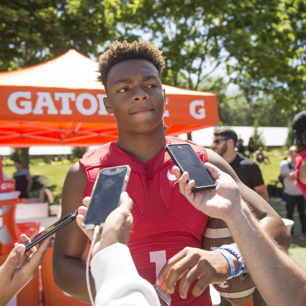 Top QB Recruit Justin Fields Can't Wait to Compete with ...
