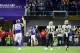 MINNEAPOLIS, MN - JANUARY 14: Kyle Rudolph #82 and Stefon Diggs #14 of the Minnesota Vikings celebrate a touchdown by Diggs as Marcus Williams #43, Craig Robertson #52 and P.J. Williams #26 of the New Orleans Saints look on during the second half of the NFC Divisional Playoff game on January 14, 2018 at U.S. Bank Stadium in Minneapolis, Minnesota. (Photo by Hannah Foslien/Getty Images)